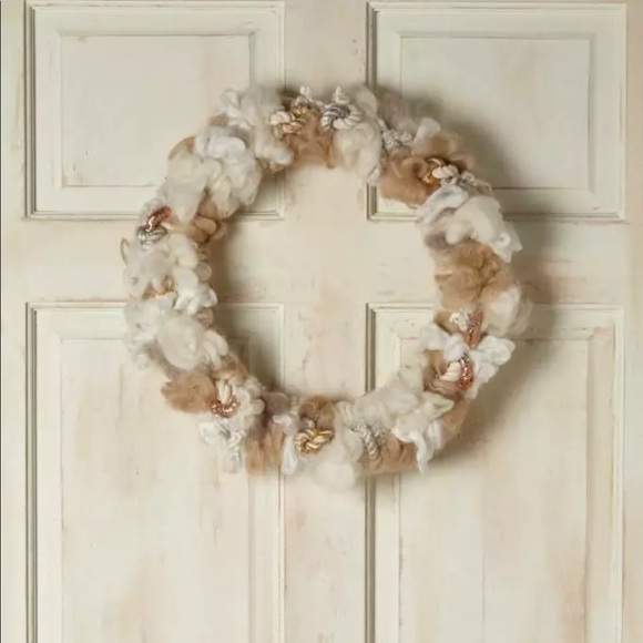 Anthropologie Other - Anthropologie all roads melange wreath 18” new